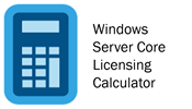 Windows Server Core Licensing Calculator 2016